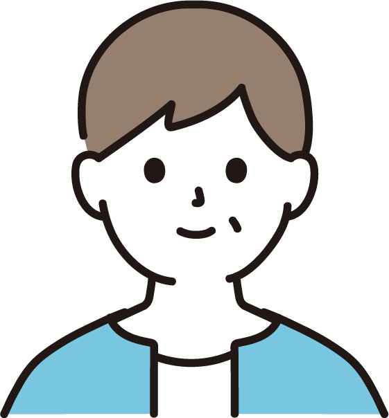 中年女性のイラスト